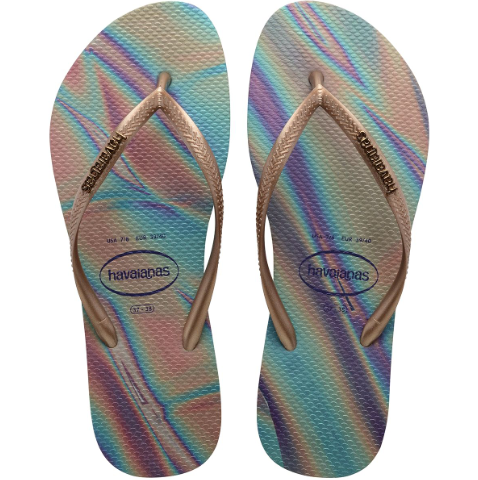 Metallic Slim Sandal