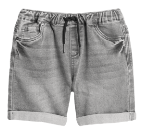 Folded Denim Short