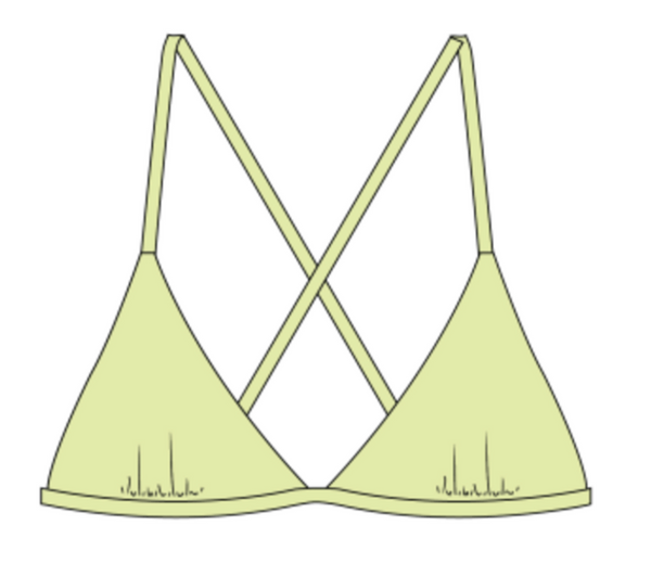 Classic Surf Cross Back Tri