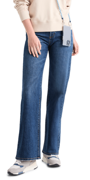 Midweight Performance Denim Wide Leg