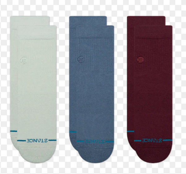 Icon Quarter Socks 3pk