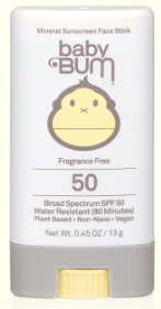 Baby Bum 50 SPF Face Stick