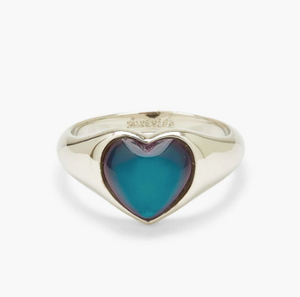 Heart mood ring discount