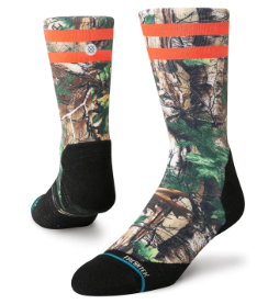 Real Tree Xtra Light Run Crew Socks