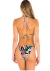 Floral Pop Cheeky Slider Bikini Bottom