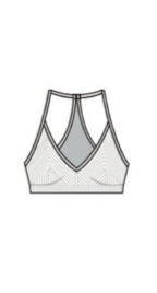 Row T-Back Bralette