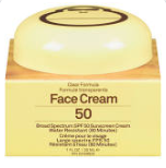 Sun Bum 50 SPF Face Cream